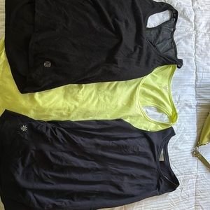 Bundle of three women’s work out tanks